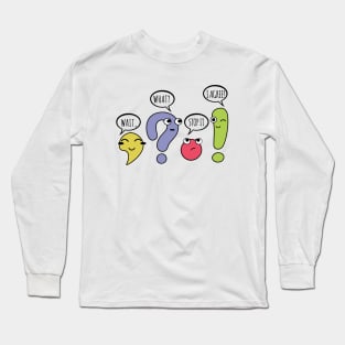 Funny Grammar Teacher Long Sleeve T-Shirt